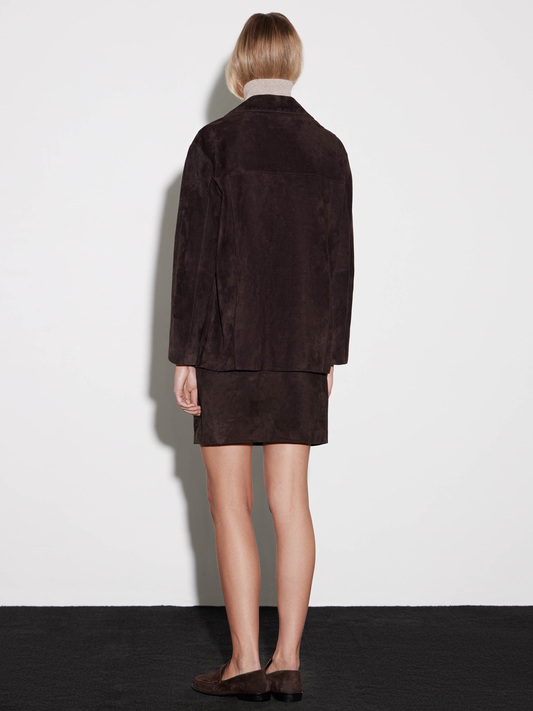 Suede Boxy Jacket