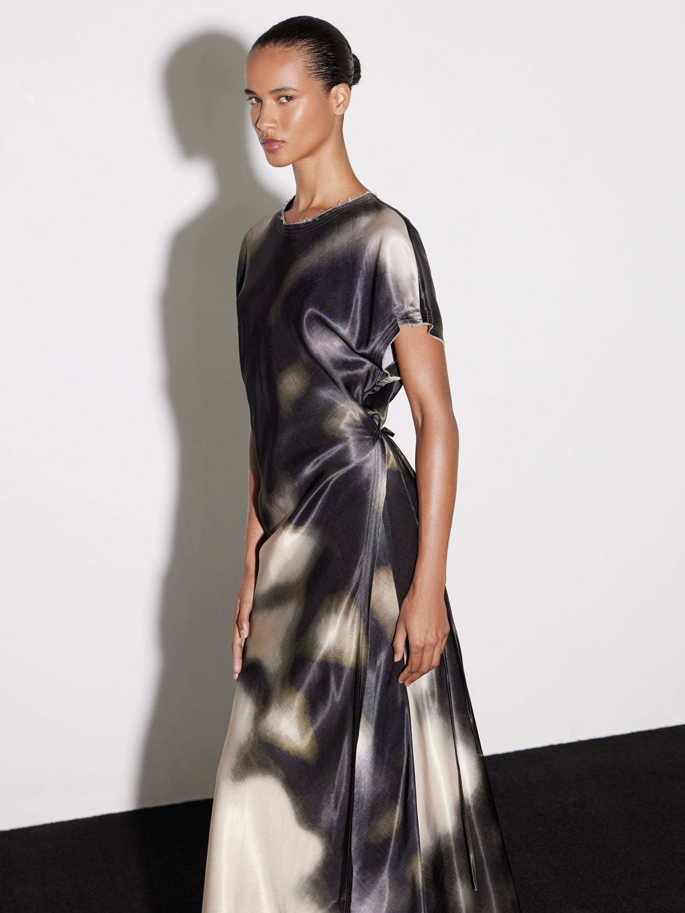 Crafted in luxurious satin